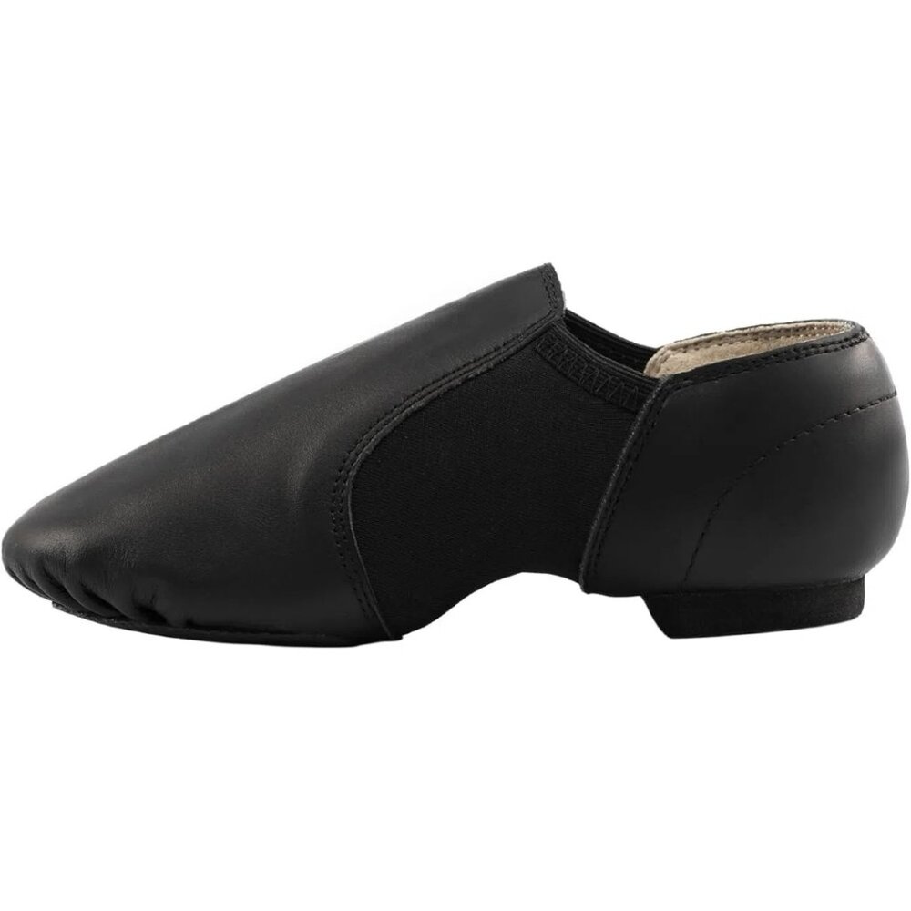 Linodes Leather Jazz Shoe Slip On for Girls and Boys - Picture 4 of 6